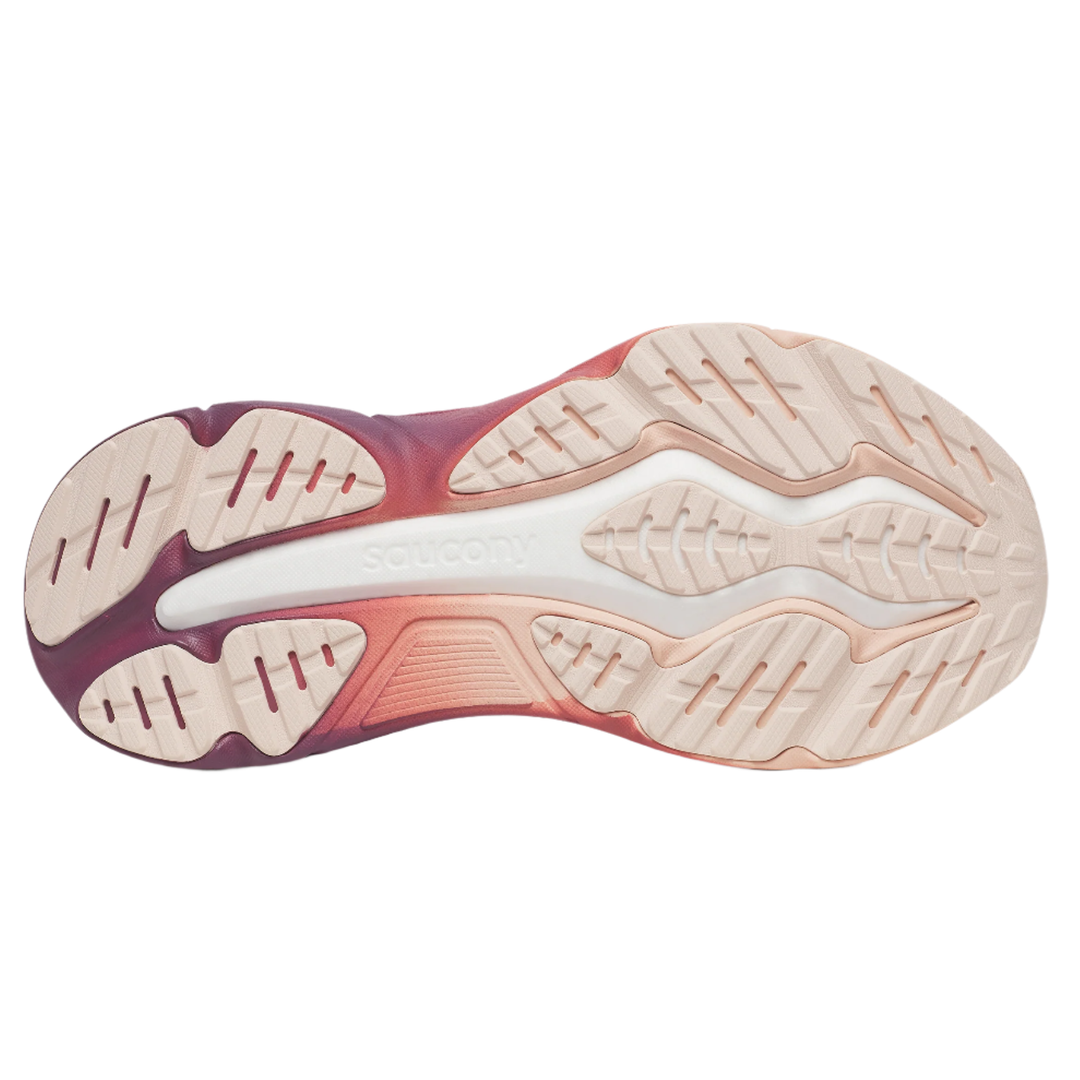 Saucony Womens Hurricane 25 - White/Cameo - Stability - AW25