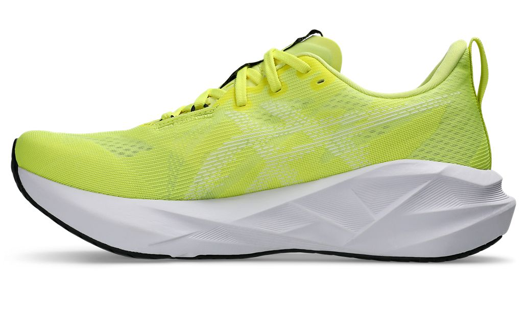 Asics Mens Novablast 5 - Citron/White - Neutral - AW25