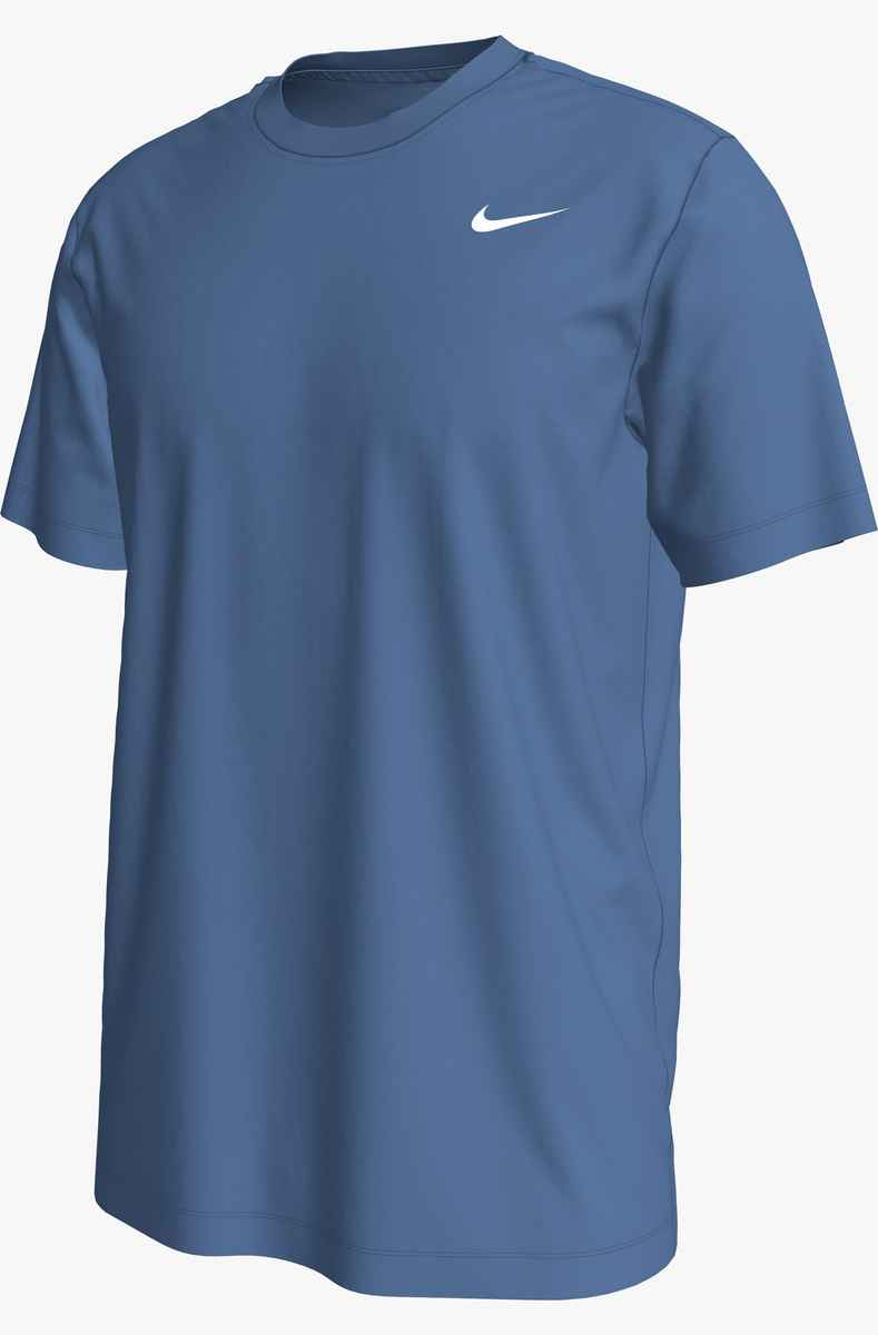 Nike Mens Dri-FIT Fitness T-Shirt - Indigo Storm/White - FA26