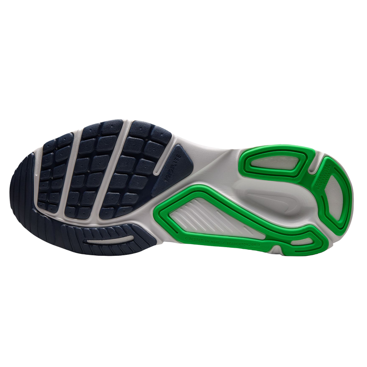 Nike Mens Structure Plus - White/Green Spark/Midnight Navy - Stability - SU26