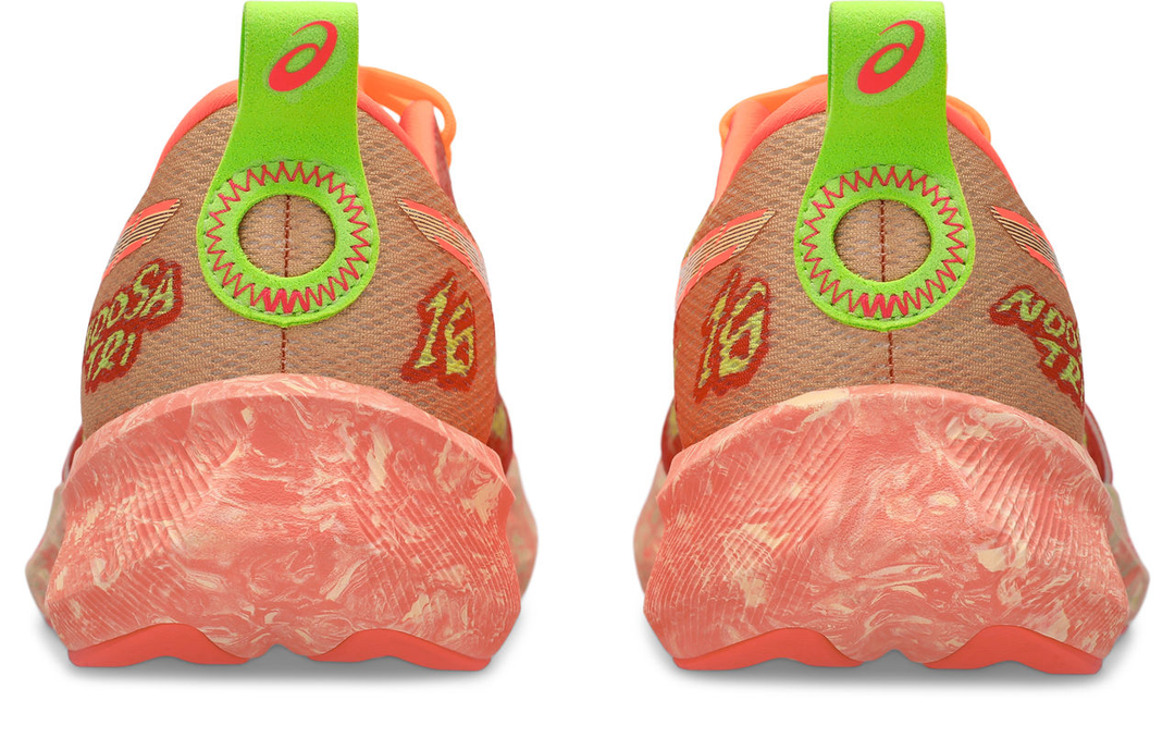 Asics Mens Noosa Tri 16 - Orange Glow/Flash Red - Neutral - AW25