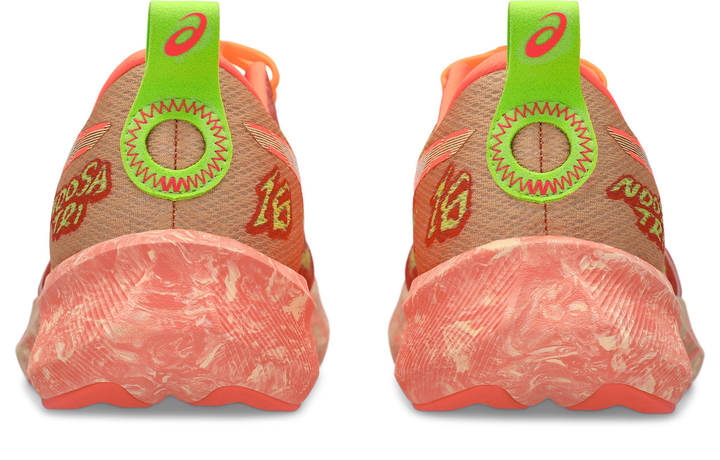 Asics Mens Noosa Tri 16 - Orange Glow/Flash Red - Neutral - AW25