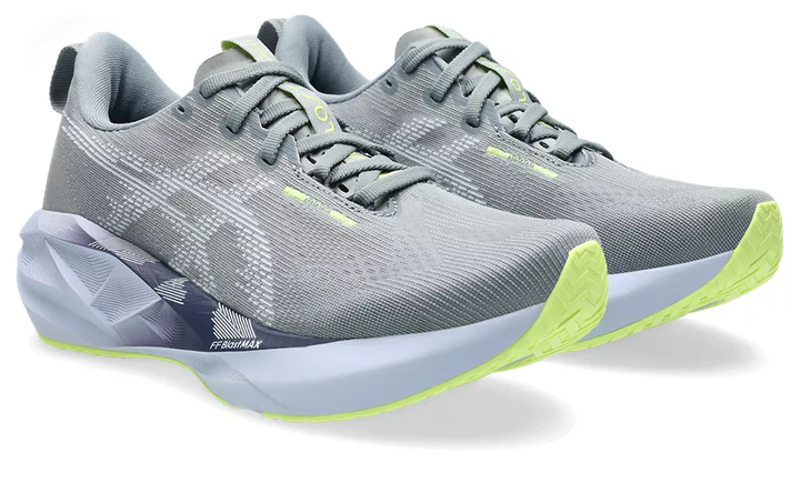 Asics Womens Novablast 5 - Gravel/Blue Fade - Neutral - AW25