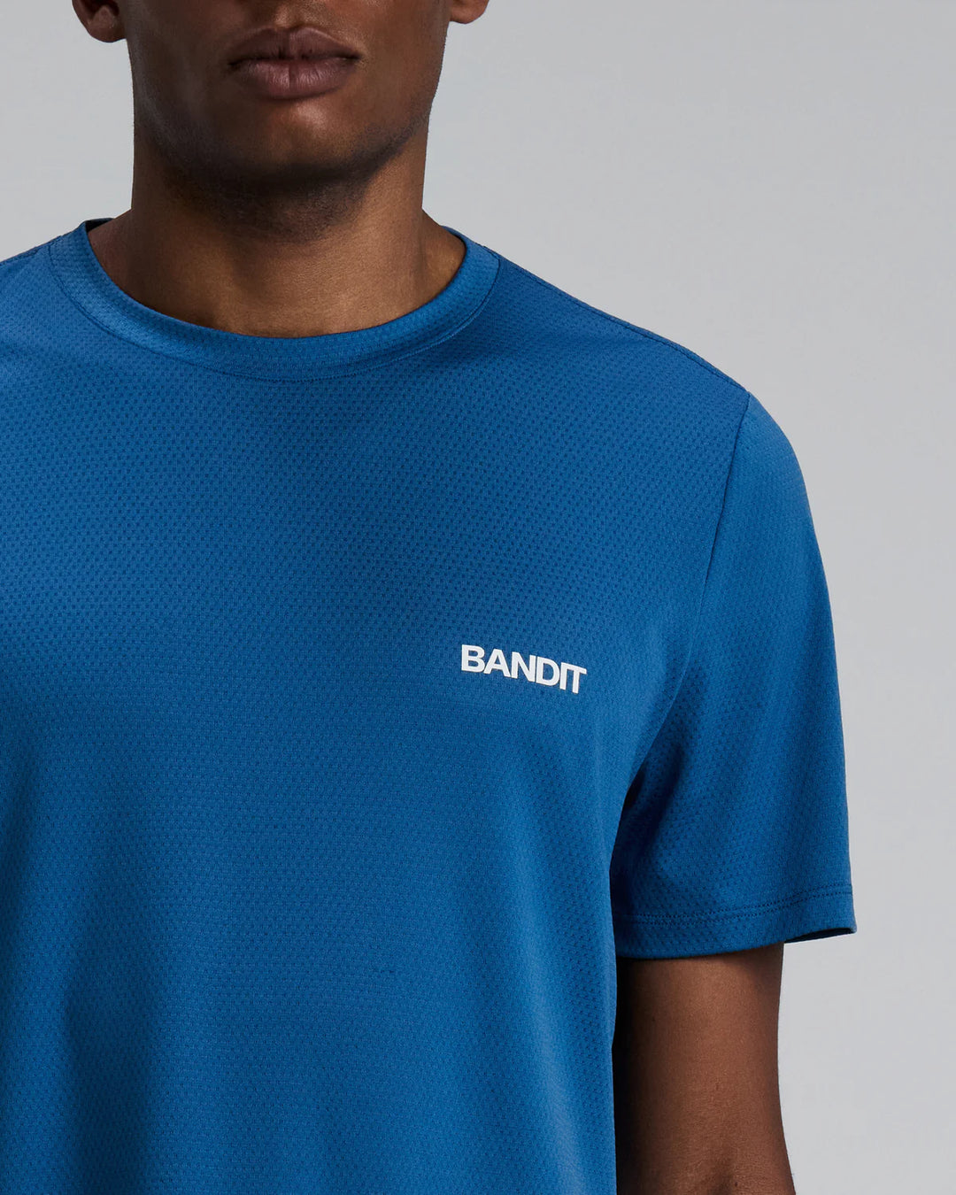 Bandit Mens Micromesh Performance Tee - Aegean - SS26