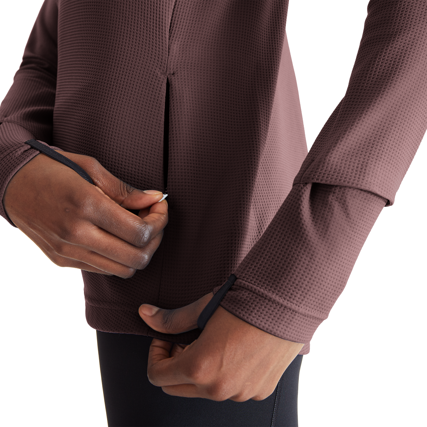 On Womens Climate Shirt - Grape