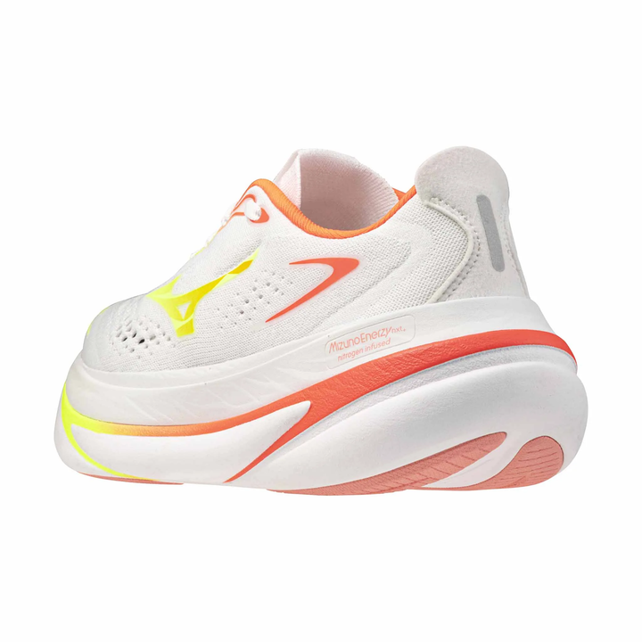 Mizuno Womens Sky Prime - White/Lime Pulp/Lava Orange - Neutral - AW26