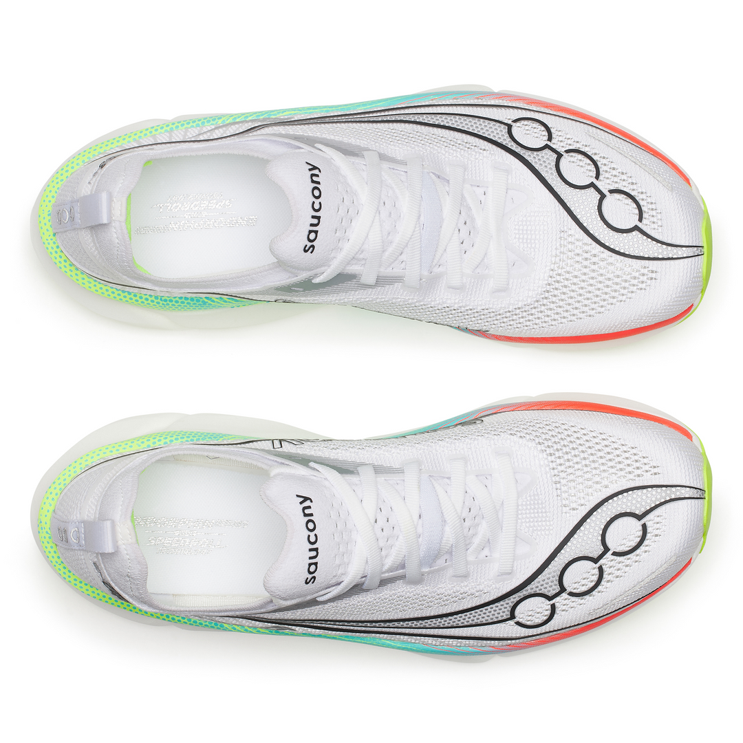 Saucony Unisex Endorphin Elite 3 - White/Multi - Neutral - AW26