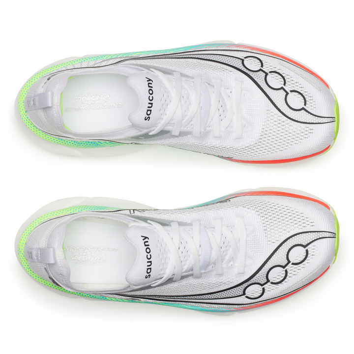Saucony Unisex Endorphin Elite 3 - White/Multi - Neutral - AW26