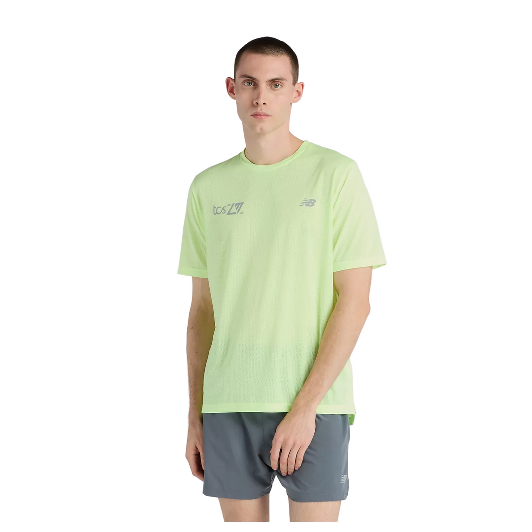 T-shirt essentiel New Balance pour hommes London Edition RC - Afterglow - SS26