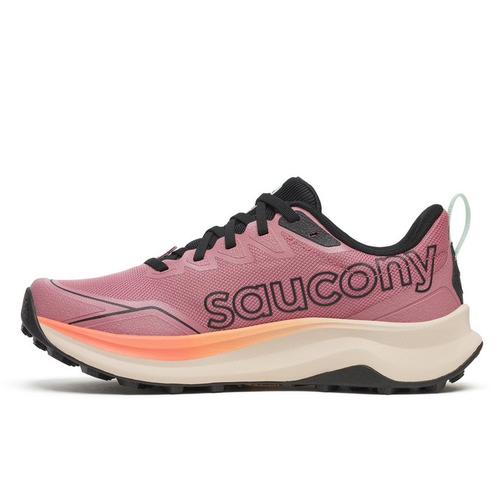 Saucony Womens Peregrine 16 - Mauve/Salmon - Trail - SS26