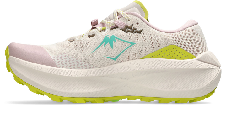 Asics Womens Trabuco Max 5 - Mineral Beige/Aurora Green - Trail - SS26