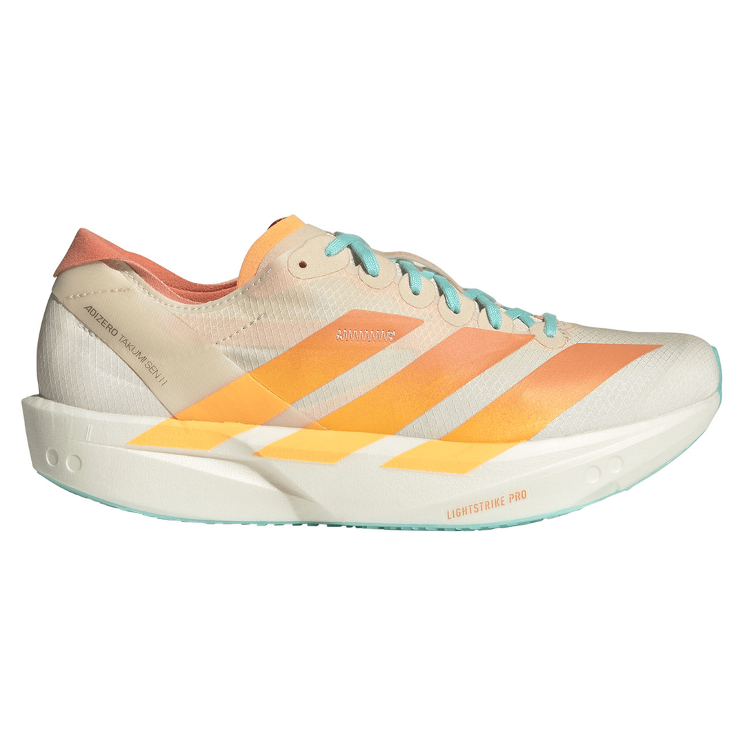 Adidas Womens Takumi Sen 11 - Crystal Sand/Flash Orange/Flash Aqua - Neutral - AW25