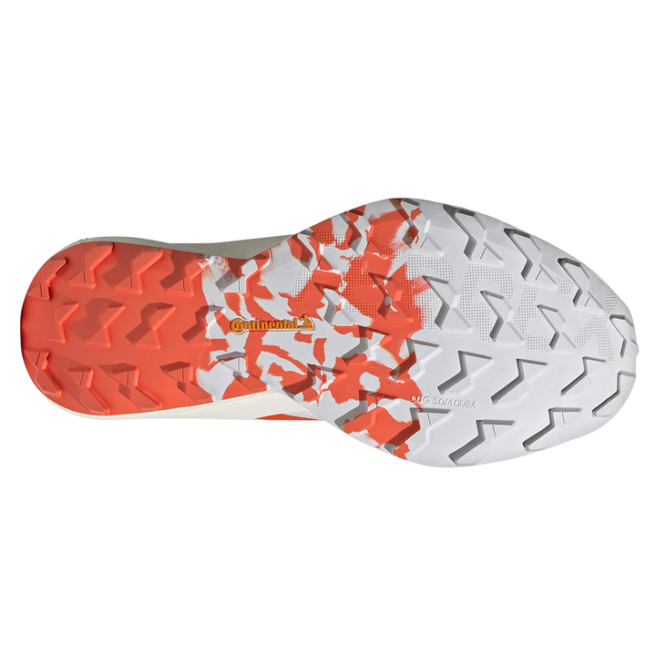 Adidas Womens Terrex Agravic Speed - Footwear White/Impact Orange/Dash Grey - Trail - SS25