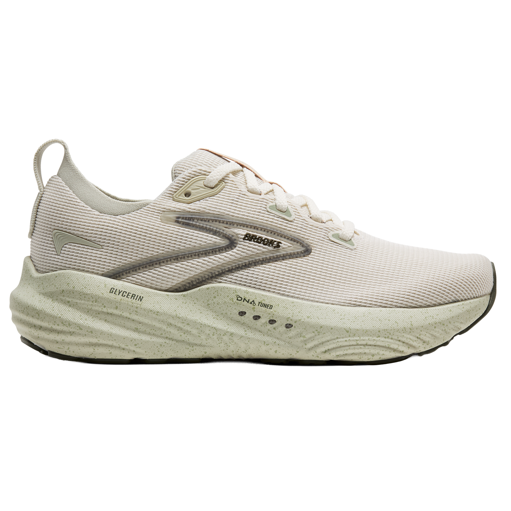 Brooks Womens Glycerin 22 - Celadon/Whisper/Beetle - Neutral - AW25