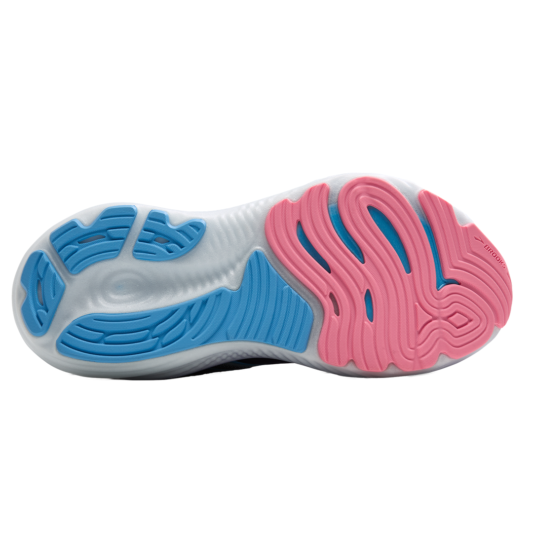 Brooks Womens Glycerin GTS 22 - Blue Ribbon/Peacoat/Dianthus - Stability - SS25
