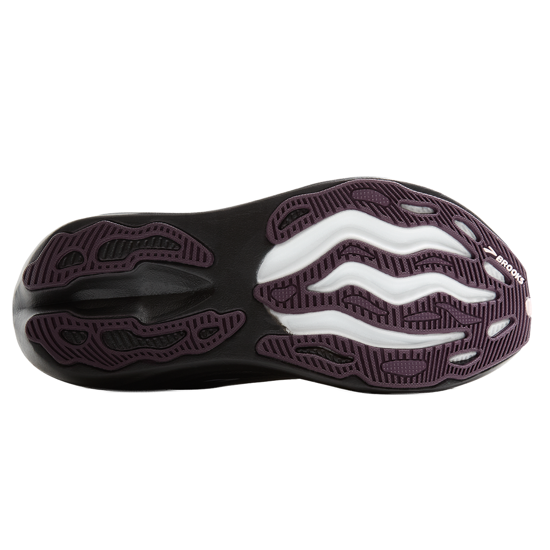 Brooks Womens Glycerin Max - Black/Orchid Ice/Grey - Neutral - SS25