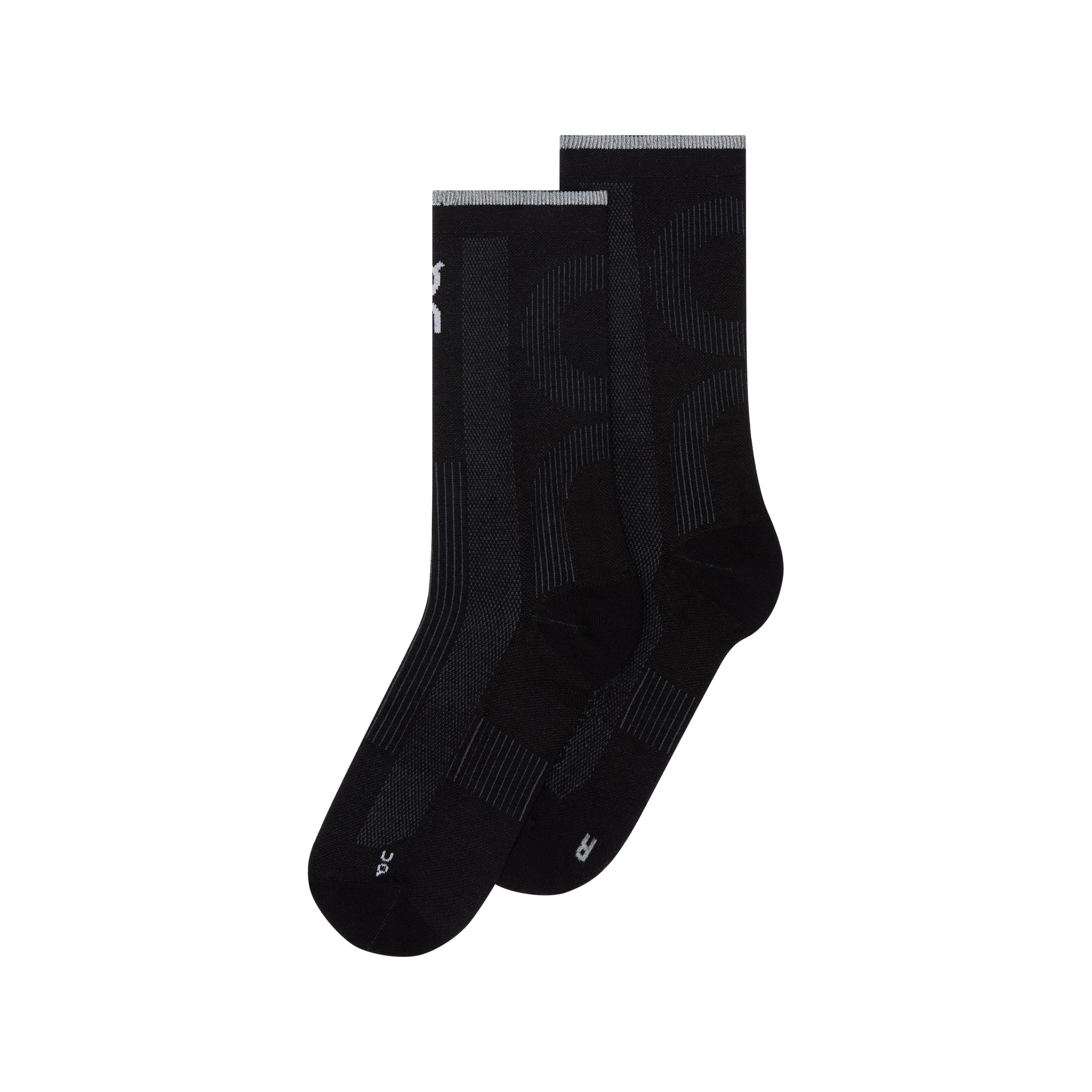 On Elite Run Sock High Unisex - Black/Magnet