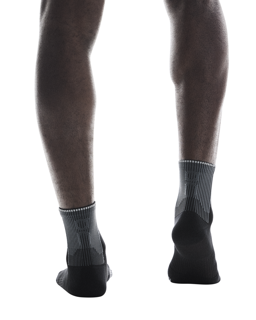 On Performance Run Sock Mid Unisex - Black/Eclipse