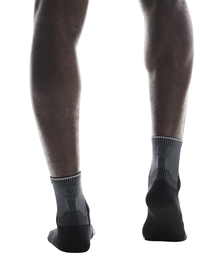 On Performance Run Sock Mid Unisex - Black/Eclipse