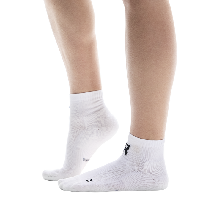 On Core Run Sock Mid 2-Pack Unisex - White