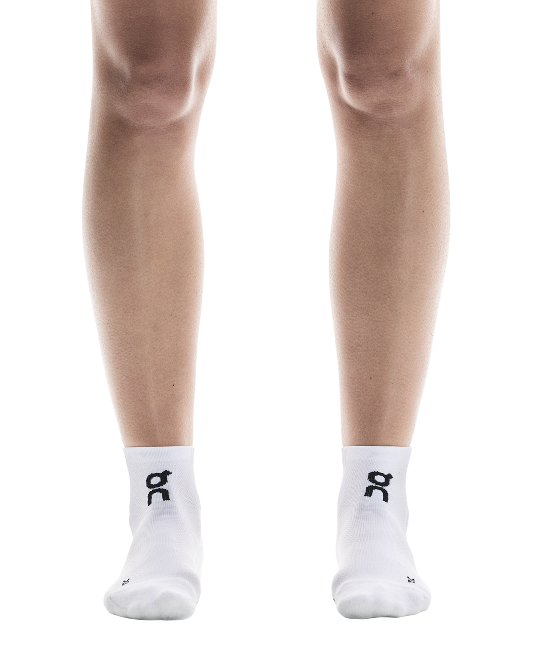 On Core Run Sock Mid 2-Pack Unisex - White