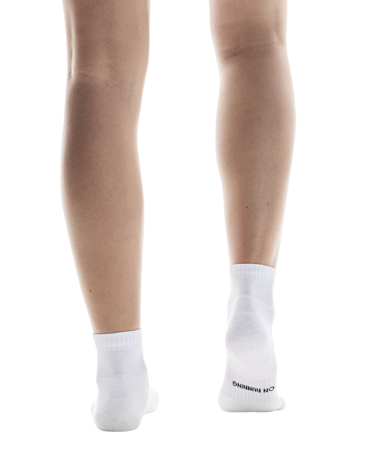 On Core Run Sock Mid 2-Pack Unisex - White