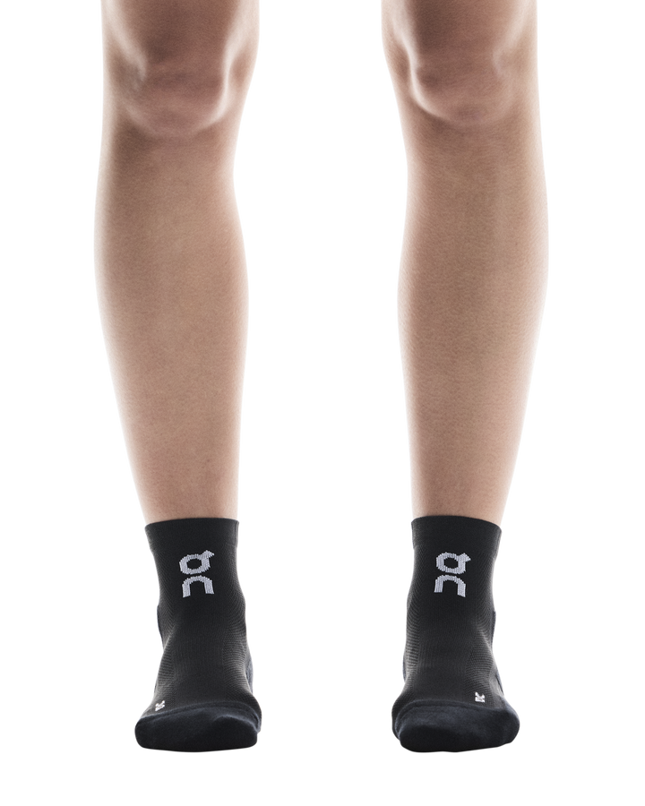 On Core Run Sock Mid 2-Pack Unisex - Black