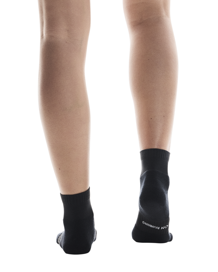 On Core Run Sock Mid 2-Pack Unisex - Black