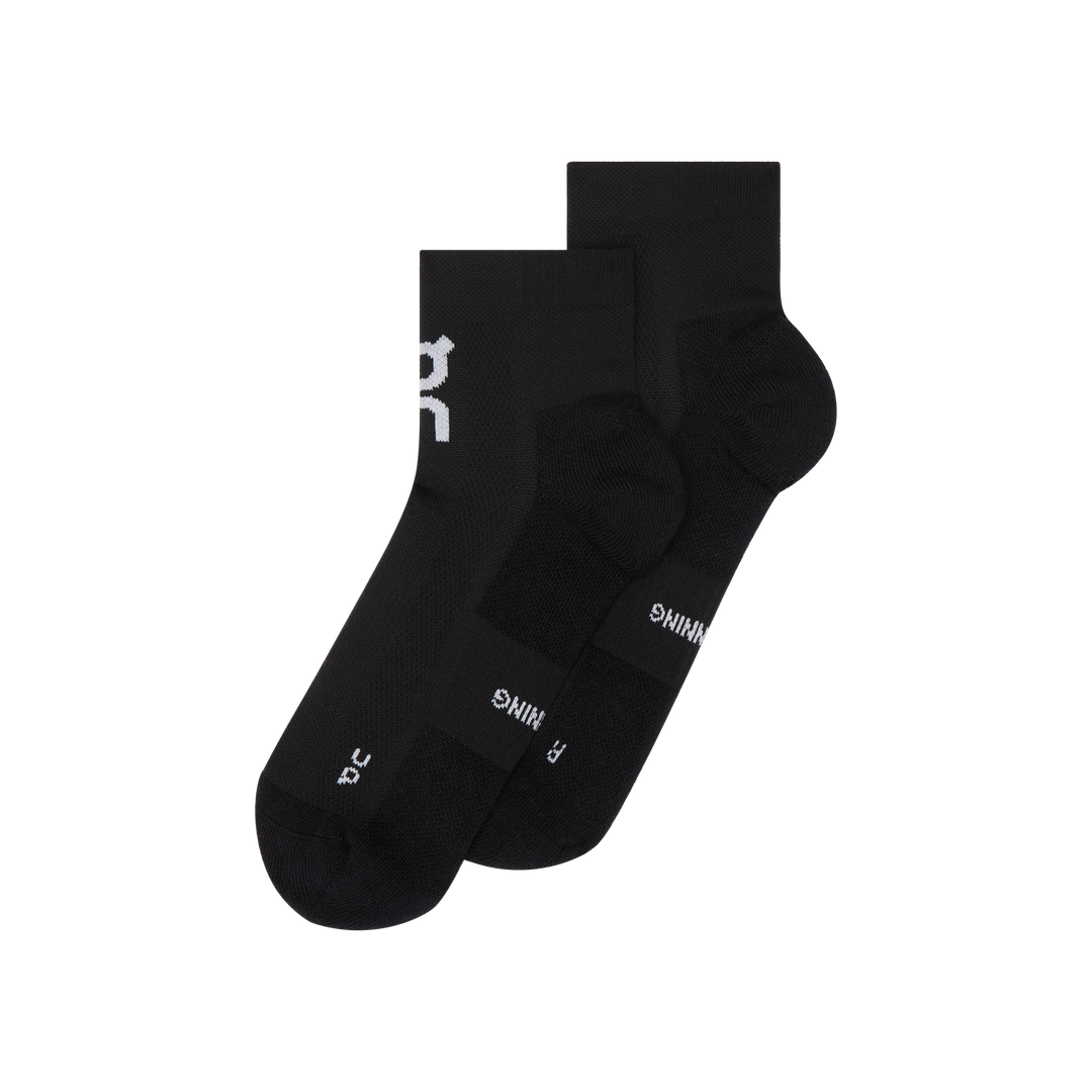 On Core Run Sock Mid 2-Pack Unisex - Black