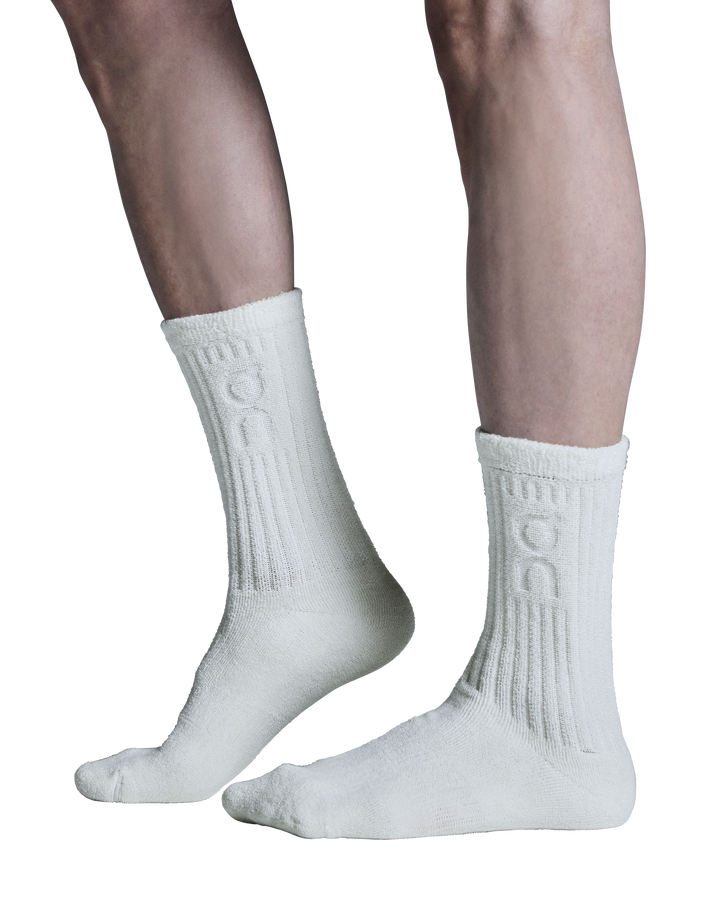 On Terry Sock High Unisex - Ivory
