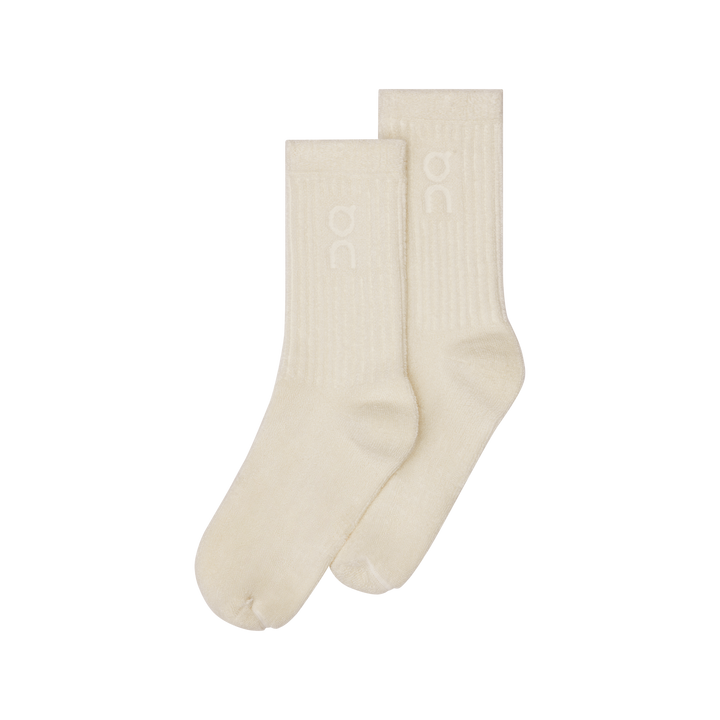 On Terry Sock High Unisex - Ivory