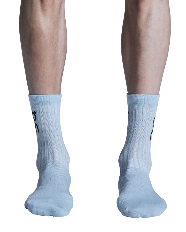 On Logo Sock High 3-Pack Unisex - Wash/Navy