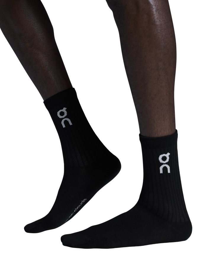 On Logo Sock High 3-Pack Unisex - Black