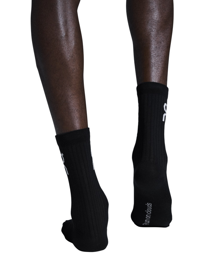 On Logo Sock High 3-Pack Unisex - Black