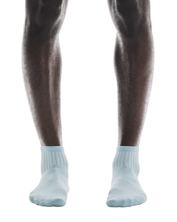 On Logo Sock Mid 3-Pack Unisex - Wash/Navy