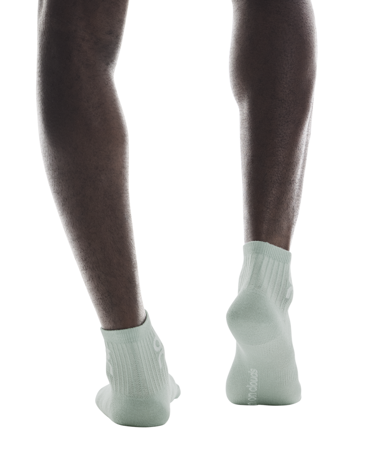 On Logo Sock Mid 3-Pack Unisex - Wash/Navy