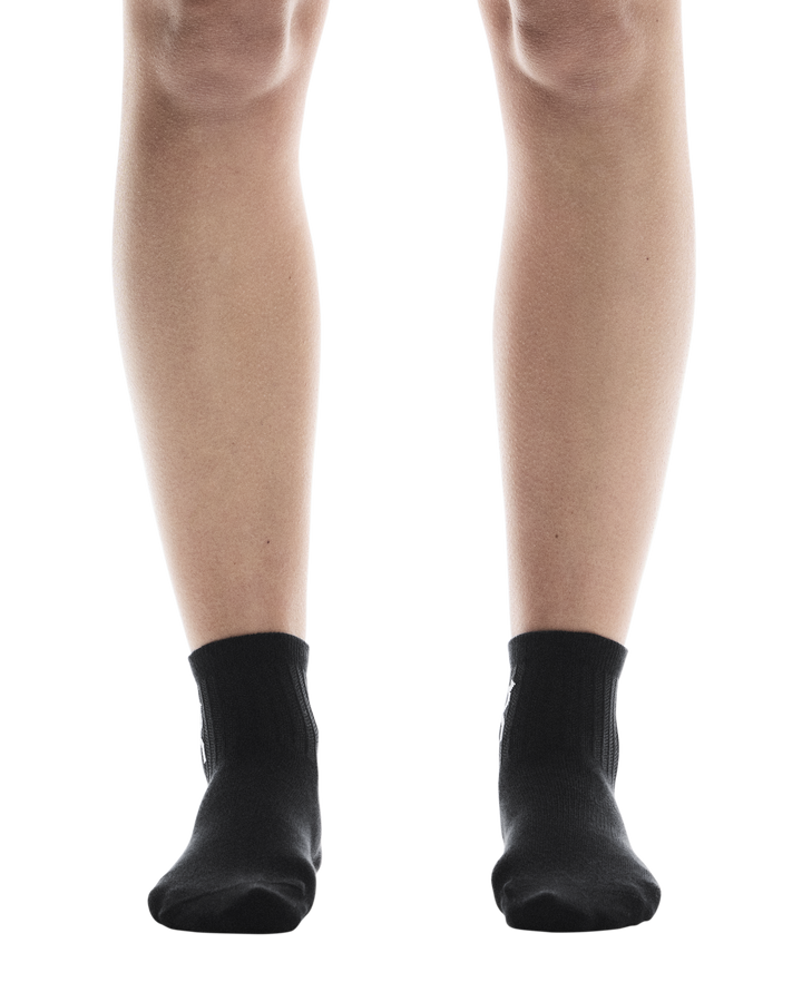 On Logo Sock Mid 3-Pack Unisex - Black