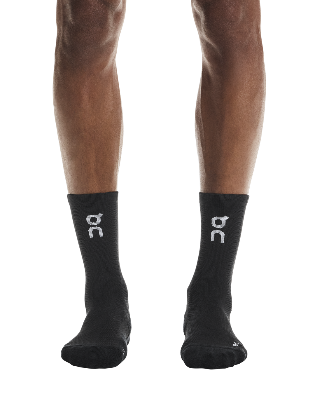On Core Run Sock High 2er-Pack Unisex - Schwarz