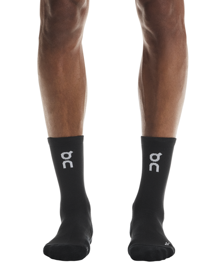 On Core Run Sock High 2er-Pack Unisex - Schwarz