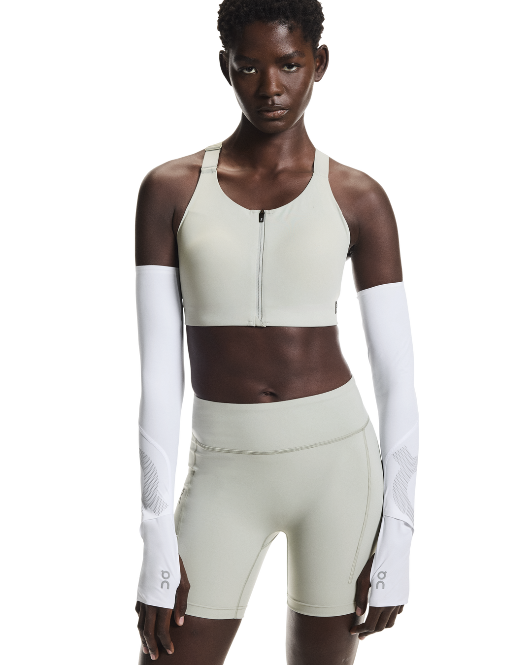 ON Solar Arm Sleeves Unisex - White