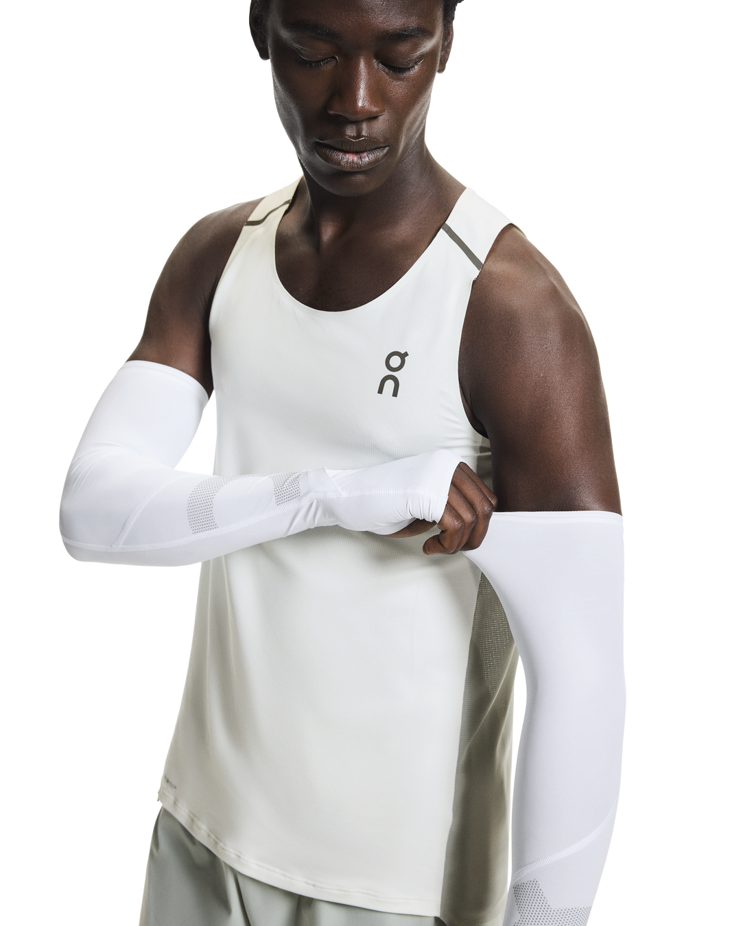 ON Solar Arm Sleeves Unisex - White