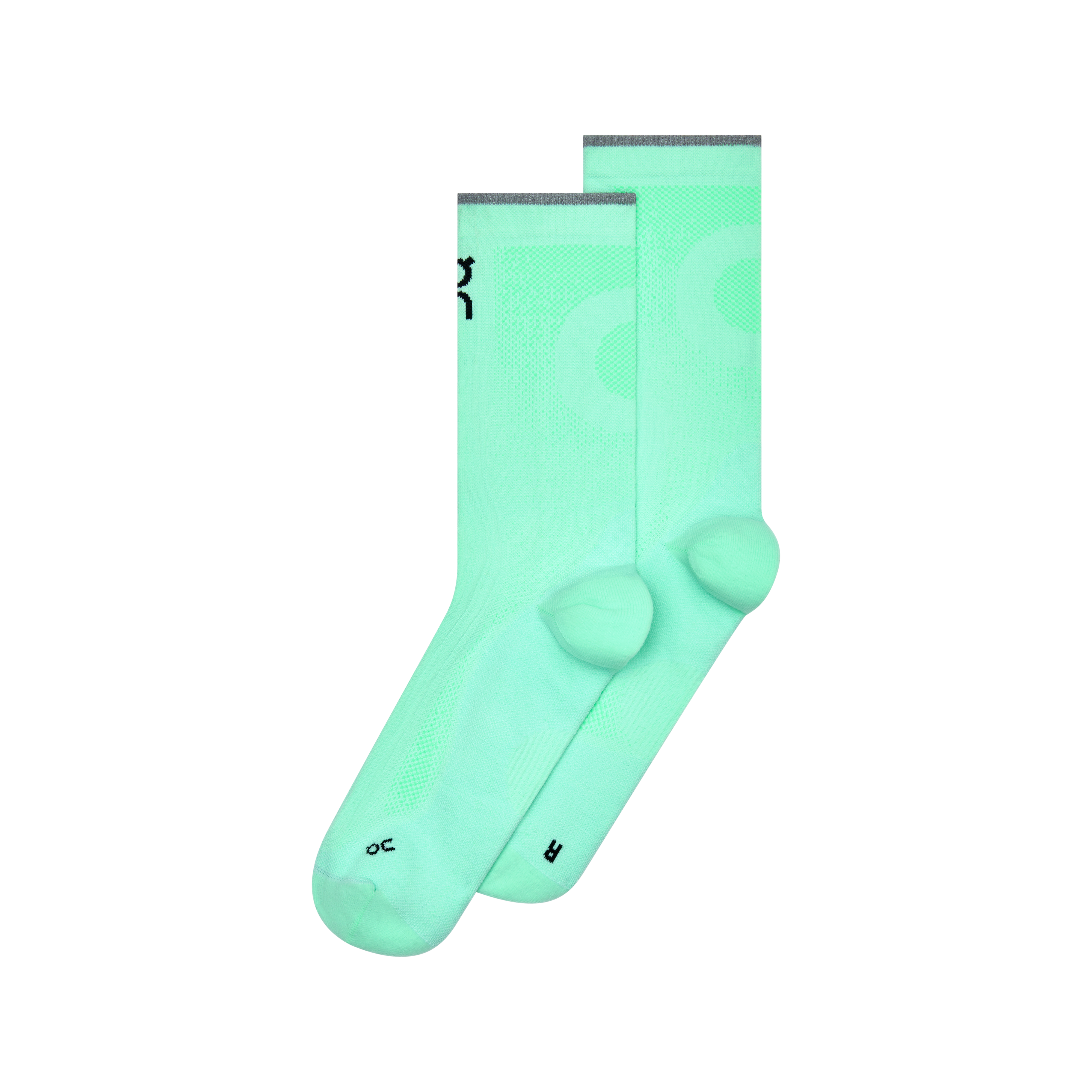 On Elite Run Sock High Hyper Unisex - Celeste/Verdite - AW26