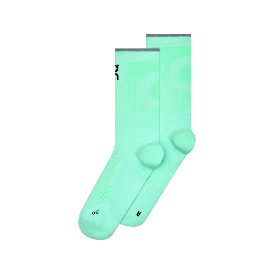On Elite Run Sock High Hyper Unisex - Celeste/Verdite - AW26