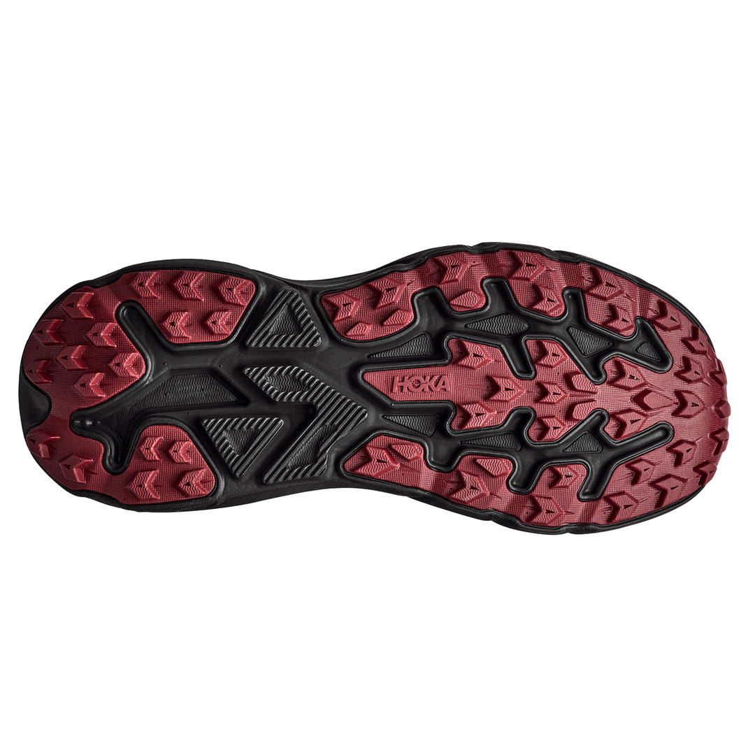 Hoka Womens Challenger 8 GTX - Black/Varsity Burgundy - Trail - AW26