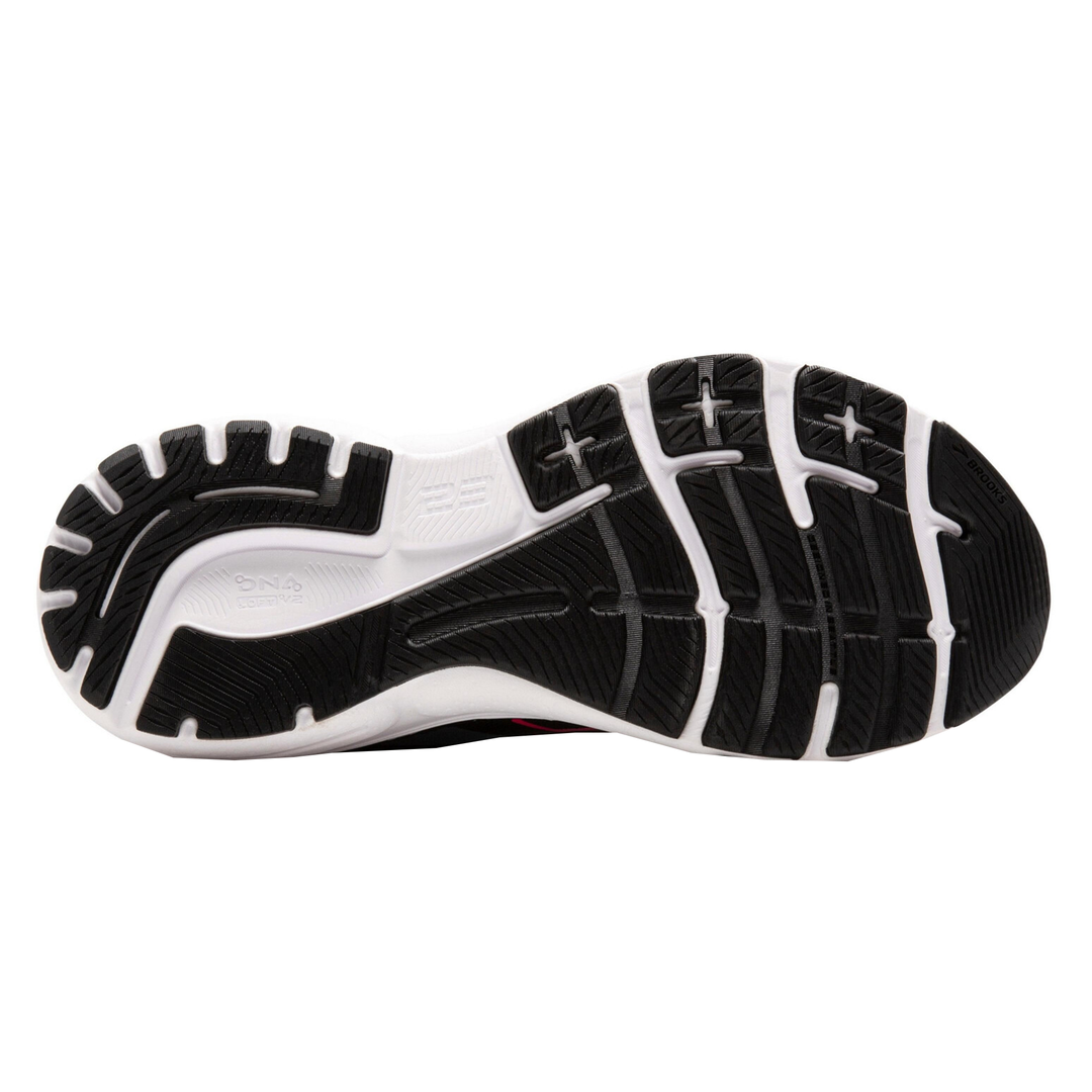 Brooks Womens Adrenaline GTS 23 GTX - Black/Knockout Pink/Aqua - Stability