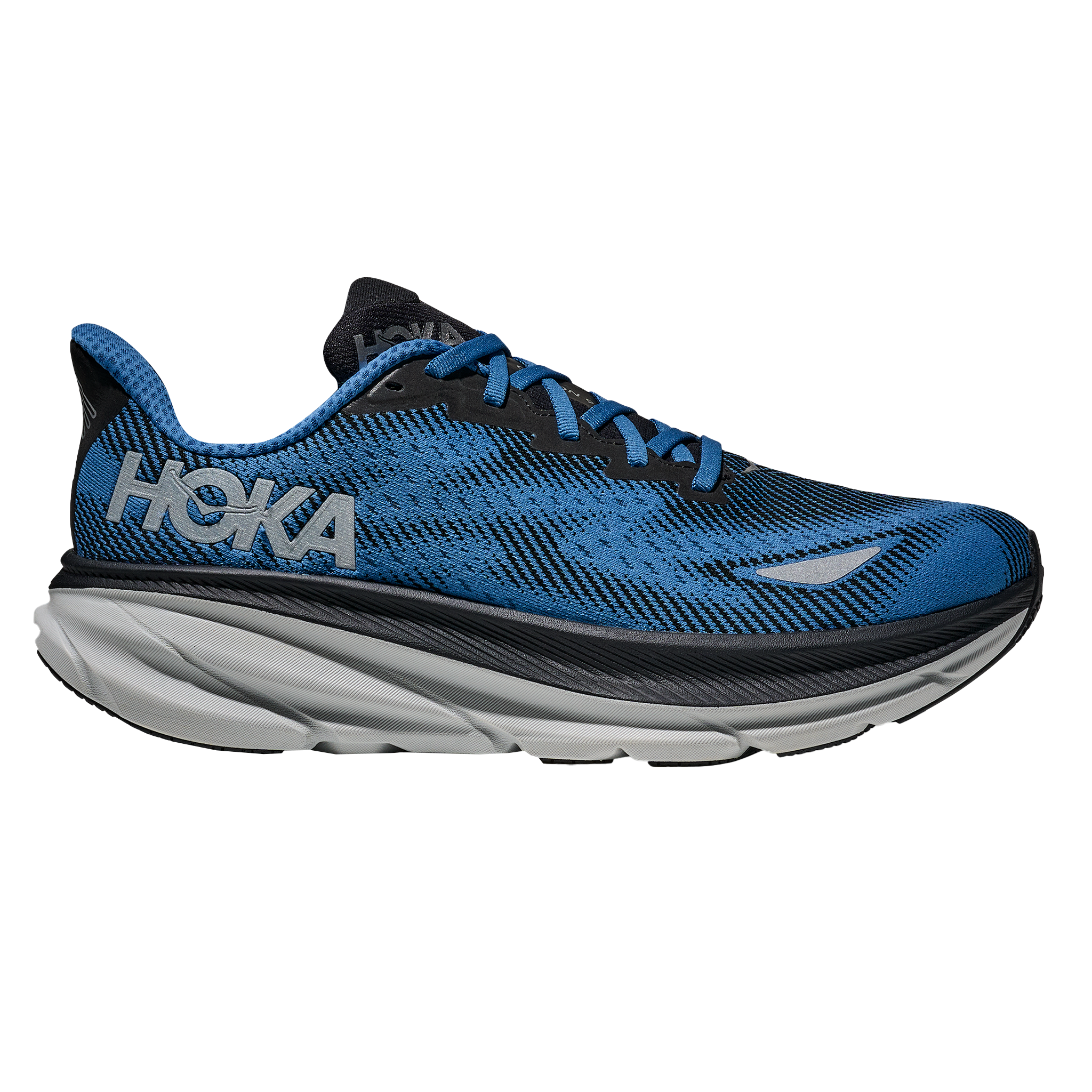 Hoka Mens Clifton 9 GTX - Black/Foggy Night - Neutral - AW25
