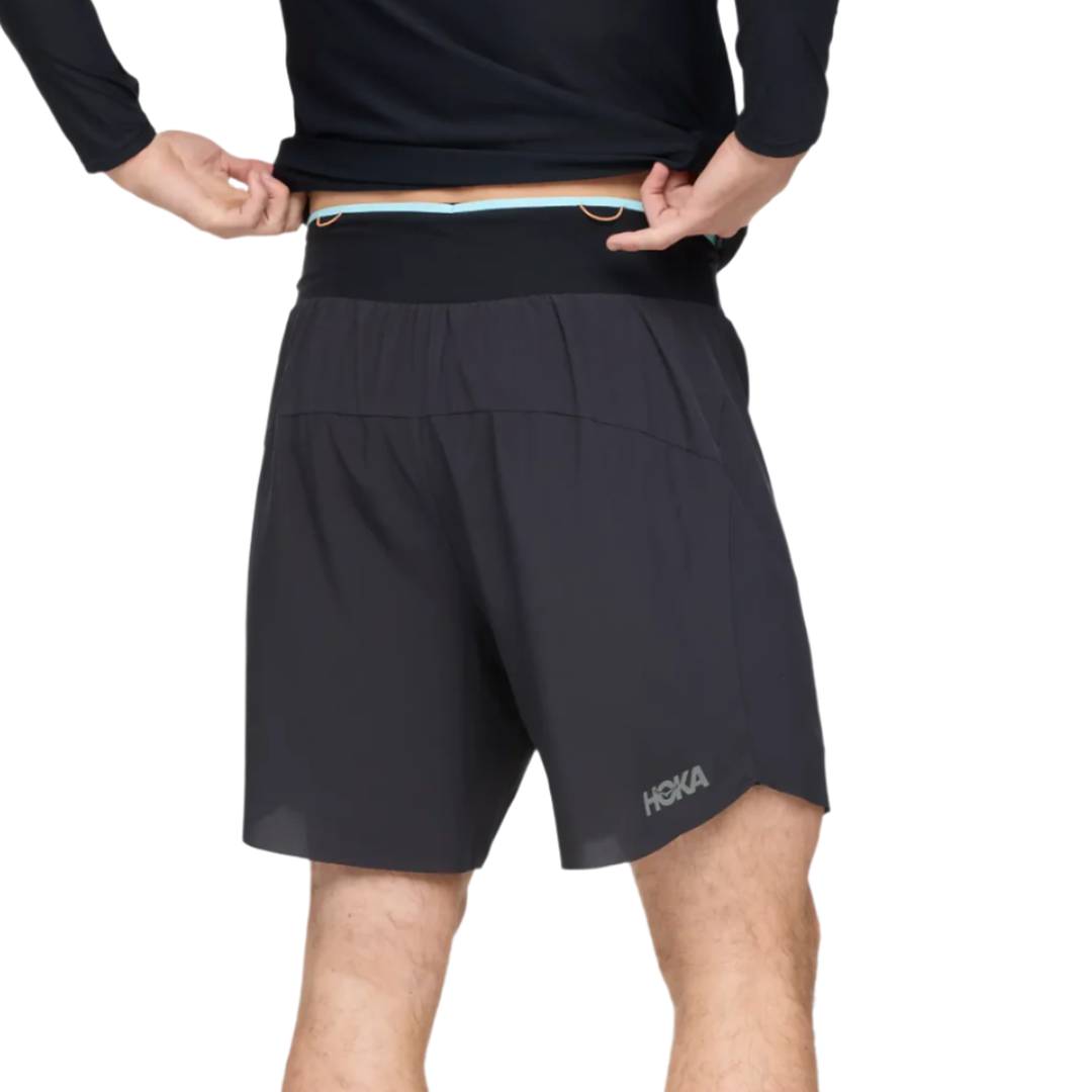 Hoka Mens Skyglide Short - Black