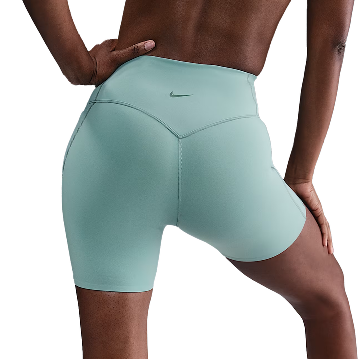 Nike Universa Women's High-Waisted 5" Biker Shorts - Cannon/Bicoastal/Bicoastal
