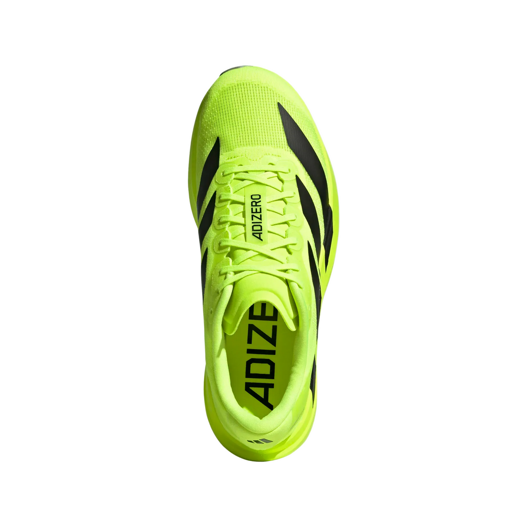 Adidas Mens Adizero Evo SL - Lucid Lemon/Core Black/Metallic Silver - Neutral - SS25