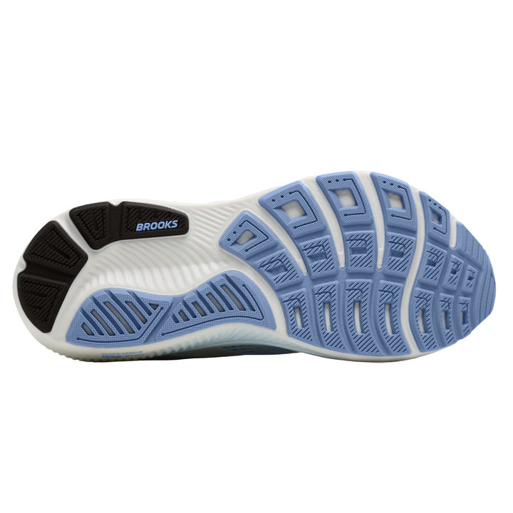 Brooks Mens Ghost 18 Wide - 2E Width - White/Black/Open Air - Neutral - AW26